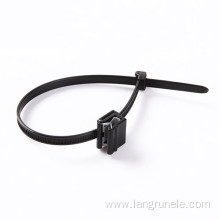 T50ROSEC5A Automotive Wire Harness Black Cable Tie Cilps